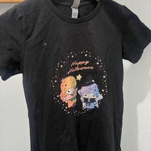 Black twin stars Halloween Graphic T-Shirt